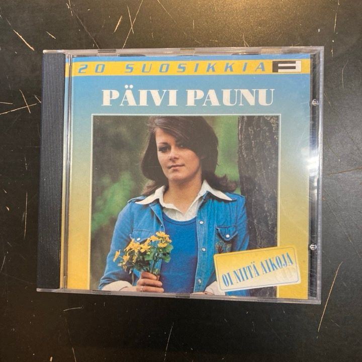 Päivi Paunu - 20 suosikkia CD (VG/VG+) -iskelmä-